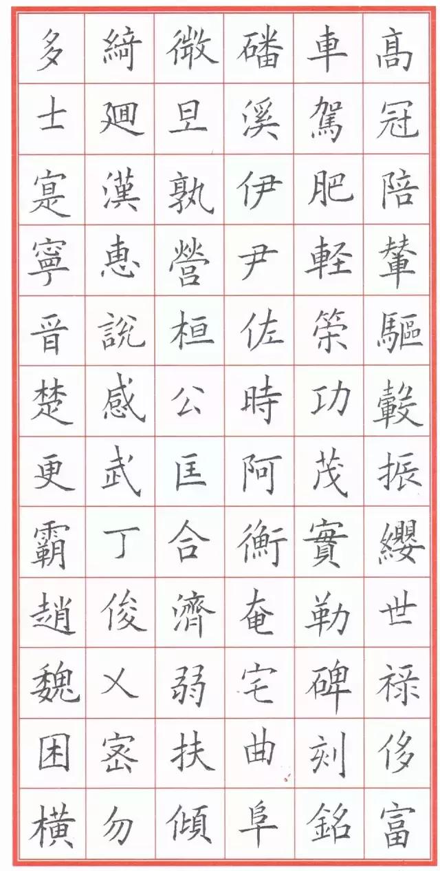 硬筆書法也能寫出毛筆的味道!一些基本字的示範.