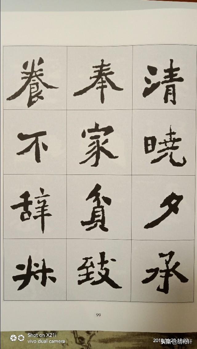 透过刀锋看笔锋孙伯翔临张猛龙碑中部