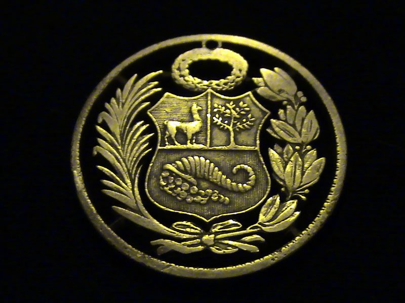 西方镂空图案为装饰品的硬币21p