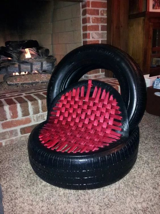 巧手妈妈用旧轮胎给孩子做了这个众人都惊呆了