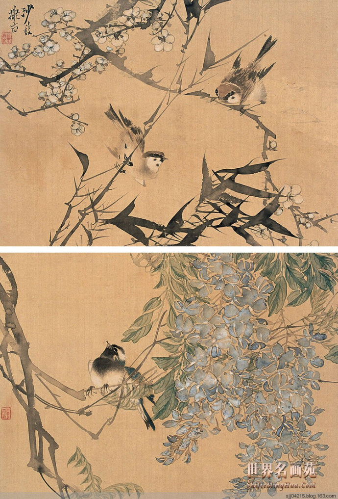 国画清代沙馥作品汇集