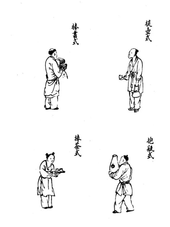 山水画点景人物诸式(100例)