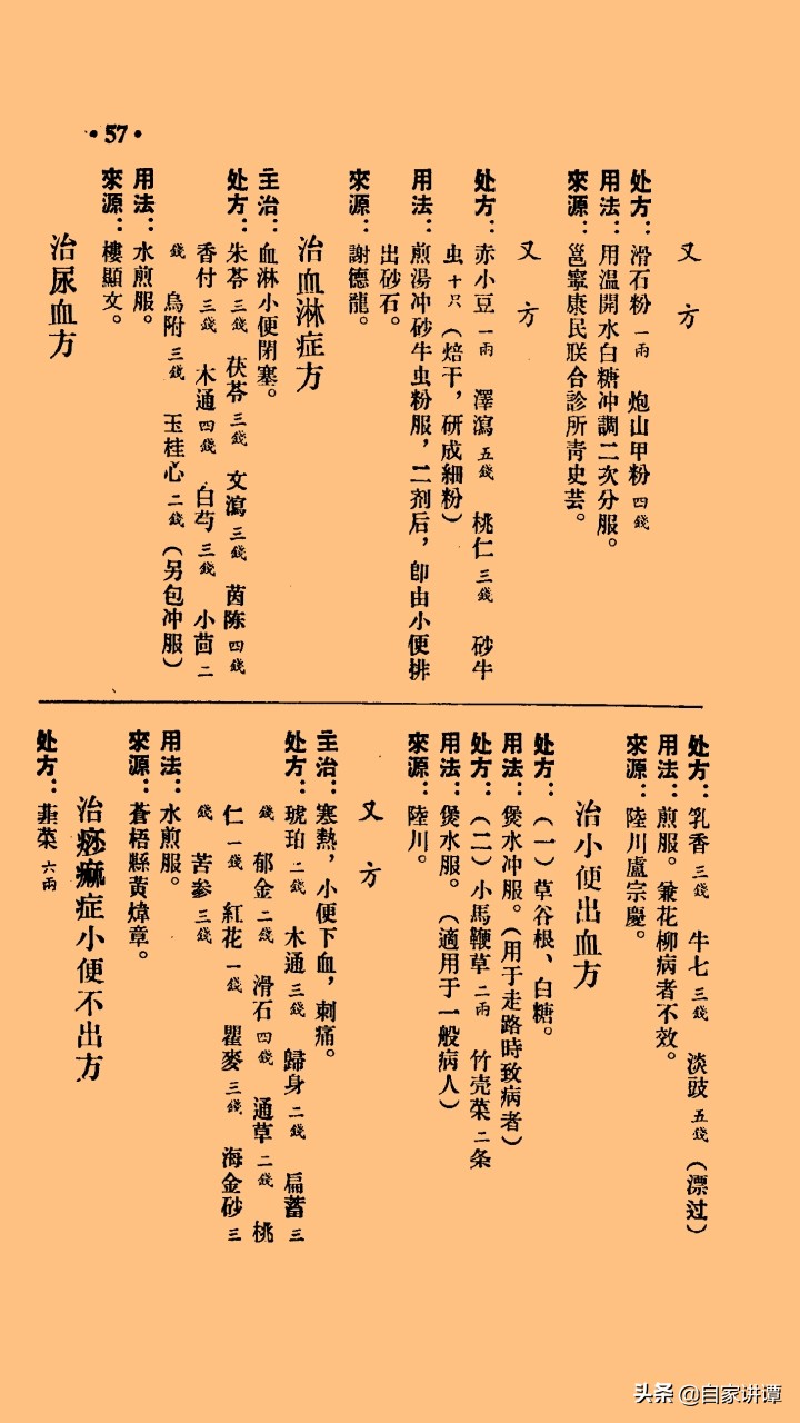 感谢中医前辈们的无私《广西中医验方秘方汇集》上