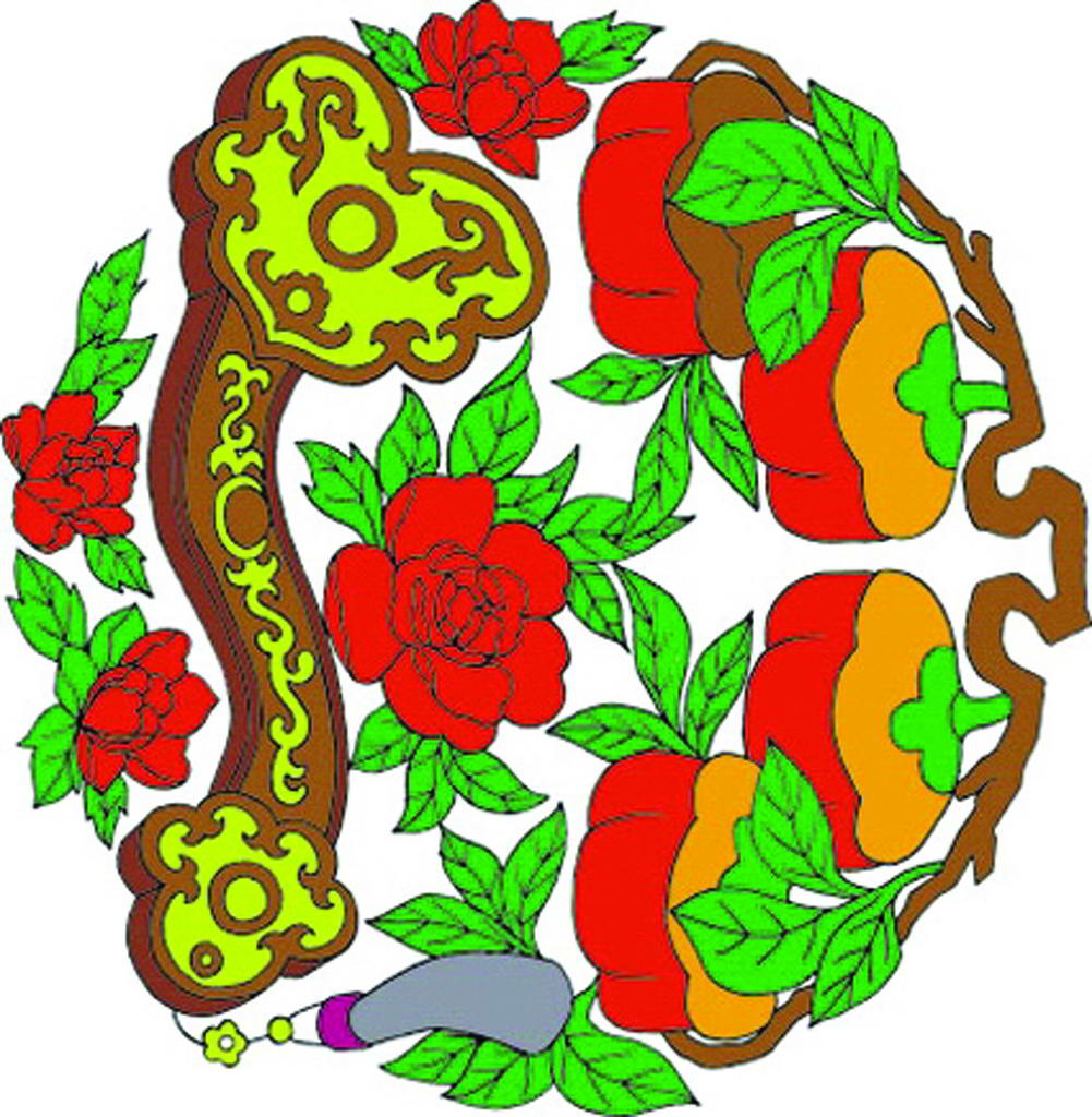 中国民间装饰图案简单图片