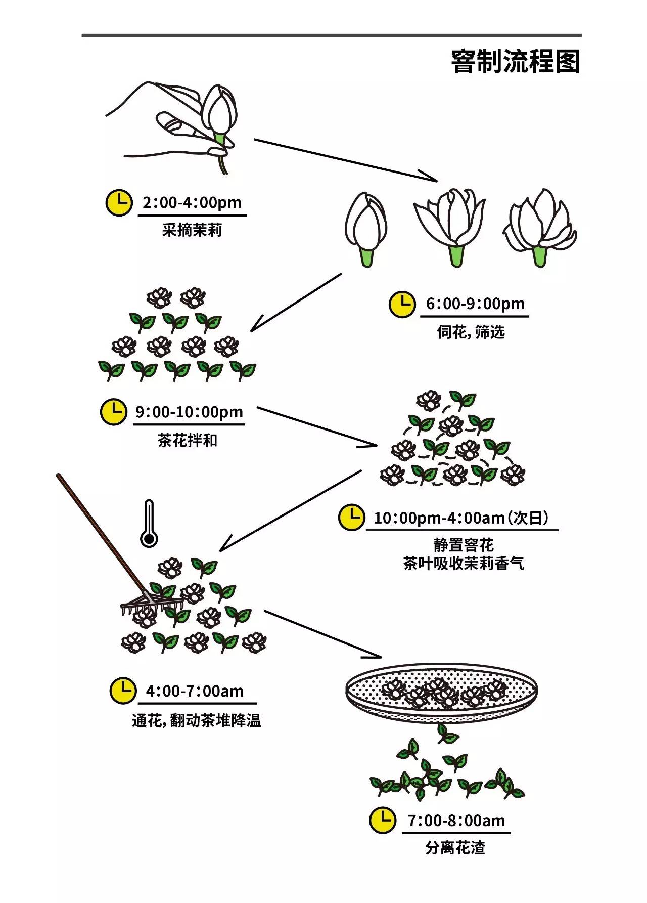 花茶制作工艺流程图图片