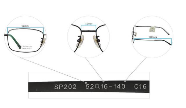 可以量一下旧眼镜的镜架宽度,或者去实体店试戴再记下镜架尺寸.