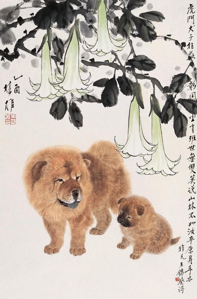 方楚雄六十幅动物作品画欣赏