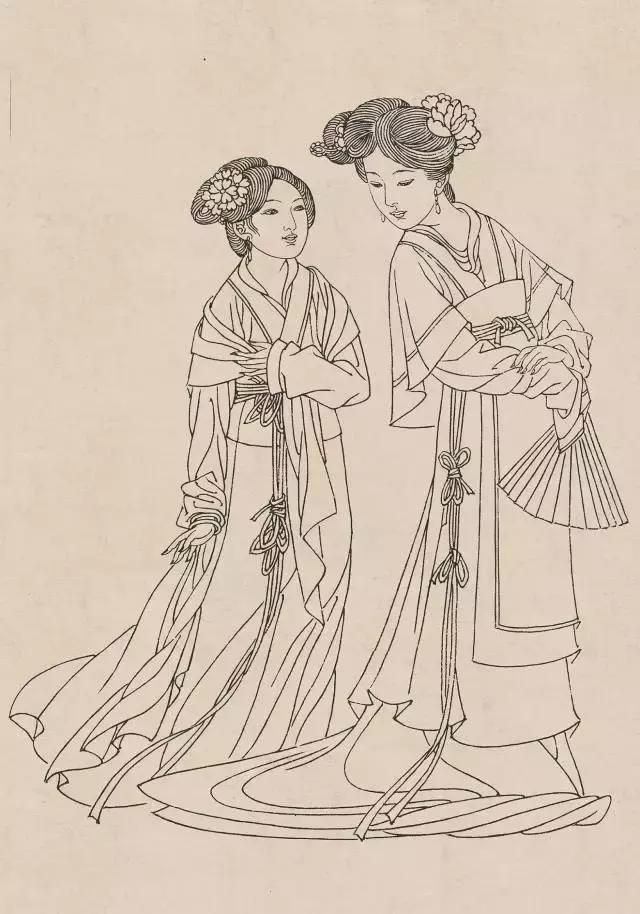 白描:古典人物风采图