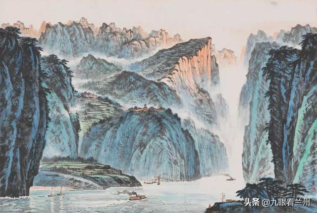 写云海,画三峡,独步画坛!他却说,不是画得好,而是爱得真