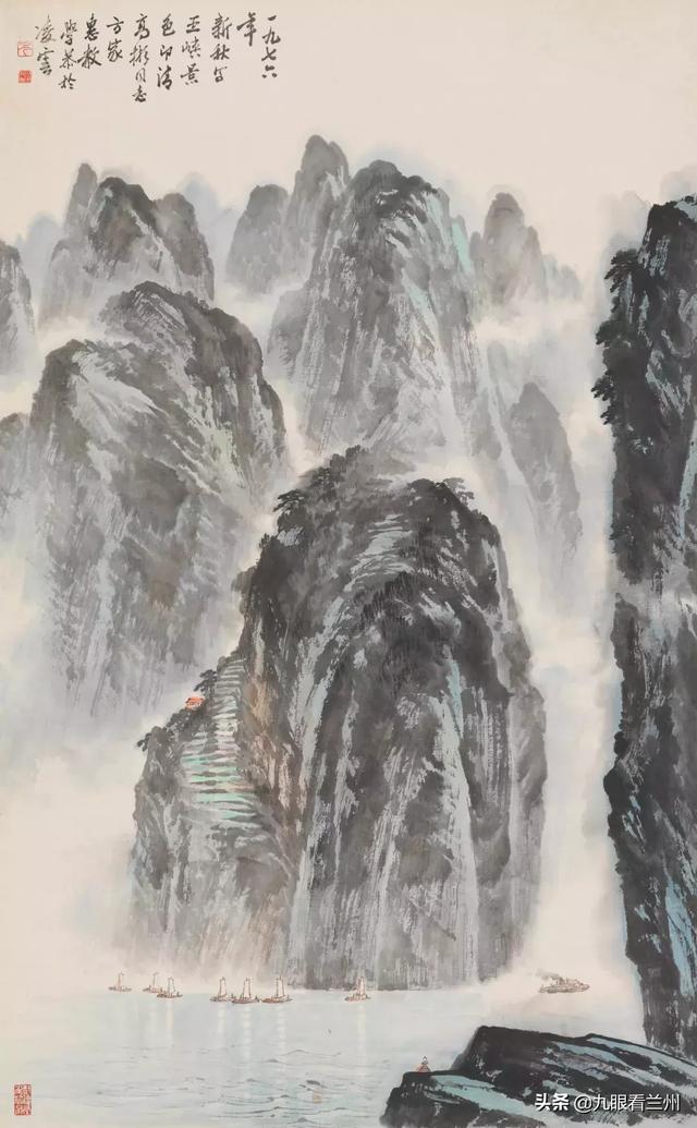 写云海,画三峡,独步画坛!他却说,不是画得好,而是爱得真