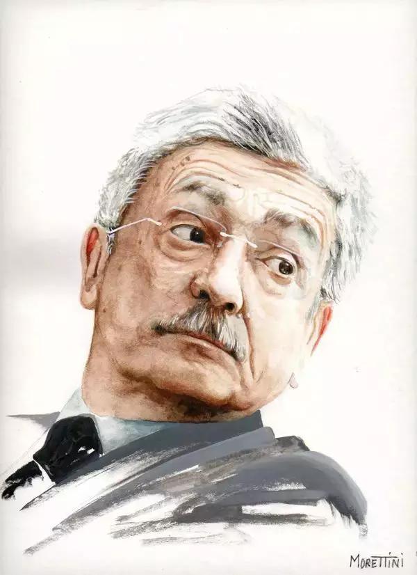 水彩出来的名人们