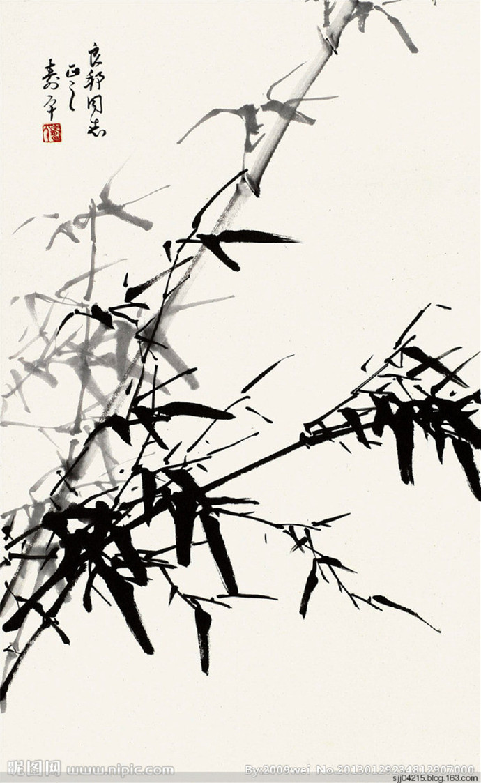 国画董寿平作品精选集竹3