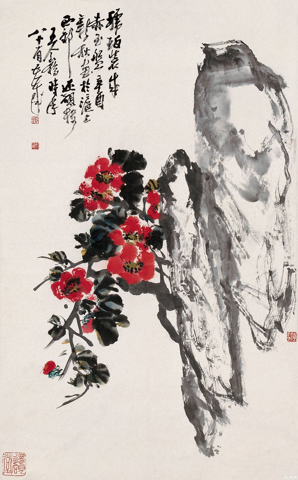 王个簃国画作品欣赏