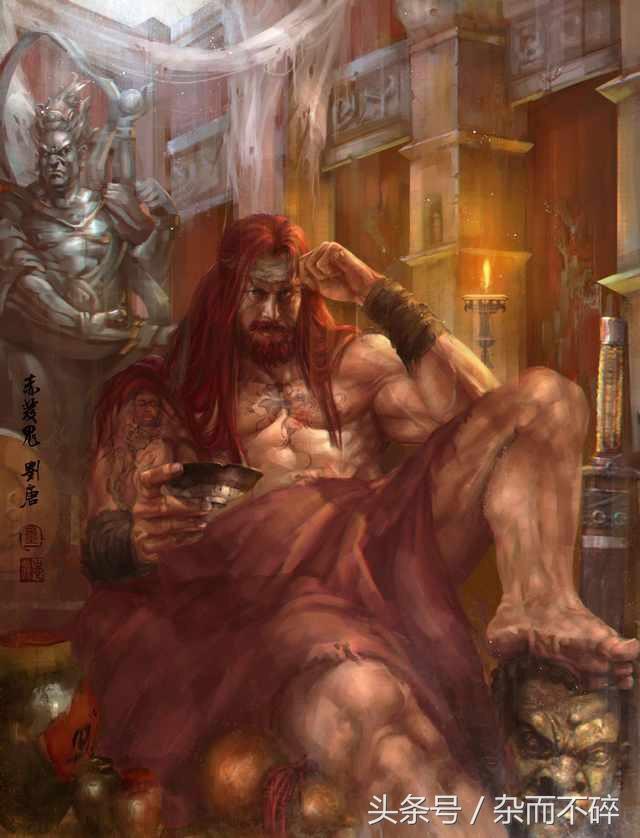 张墨一《水浒一百零八将 插画欣赏
