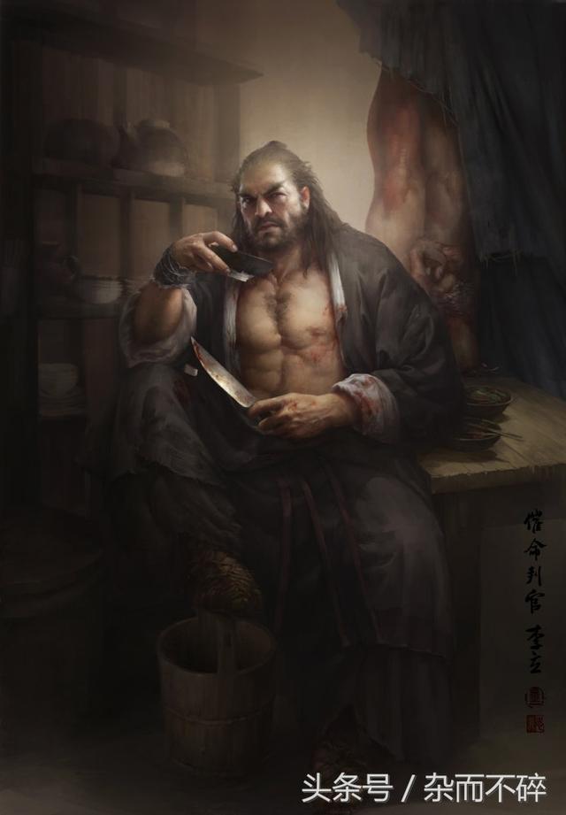 张墨一《水浒一百零八将 插画欣赏