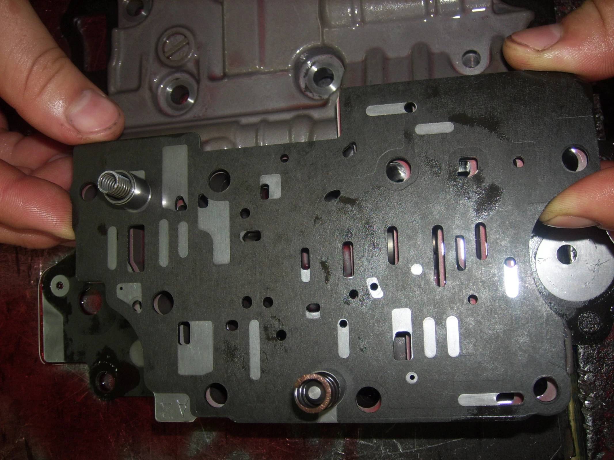 上海大众一汽大众09g维修经验及阀体图片分享