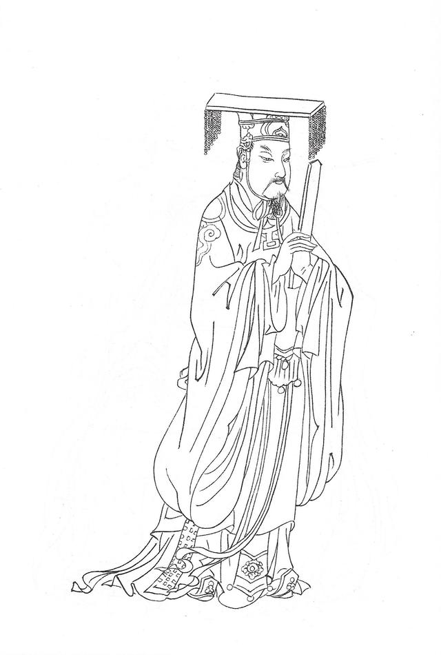 古代人物线描画谱