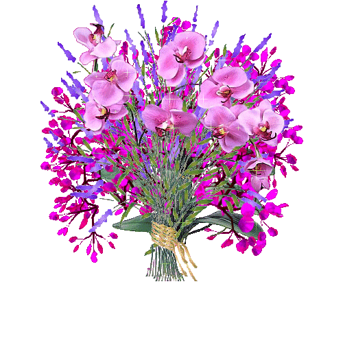 动态变色花朵透明抠图图片
