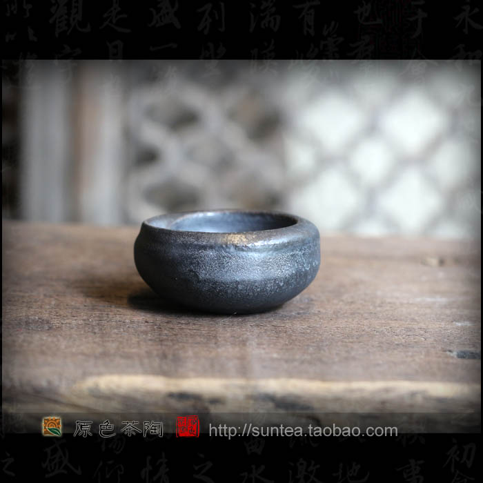 原色の柴烧杯陈文祥柴烧厚重杯系列欣赏