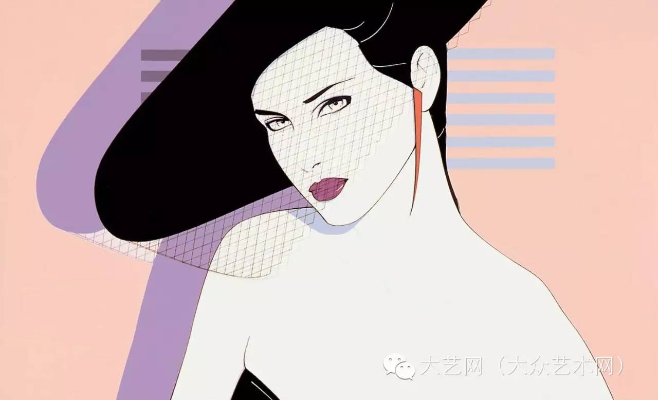 大众艺术网风潮波普的极简主义绘画美国波普绘画大师patricknage