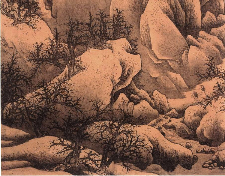 977]郭忠恕,五代末期至宋代初期的画家,字恕先,又字国宝,洛阳(今属