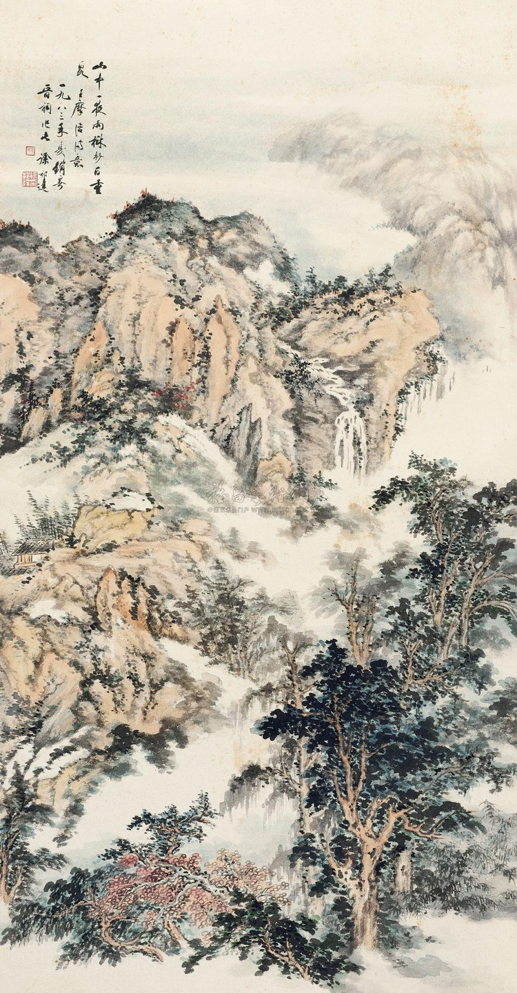 徐邦达山水作品欣赏