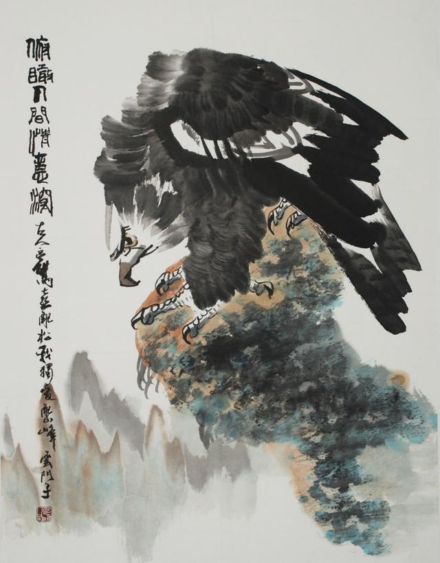 书画名家著名画家云门子花鸟山水作品欣赏