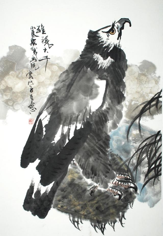 书画名家著名画家云门子花鸟山水作品欣赏