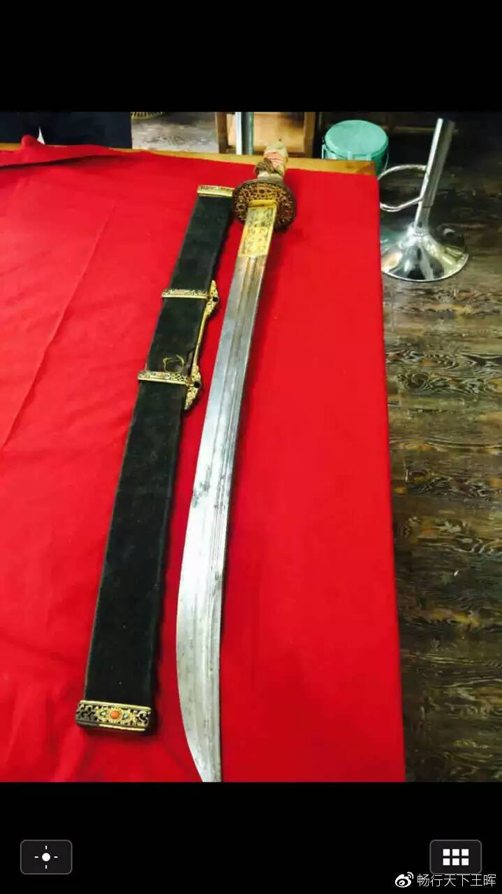 清朝名刀录之噶陀寺宝刀