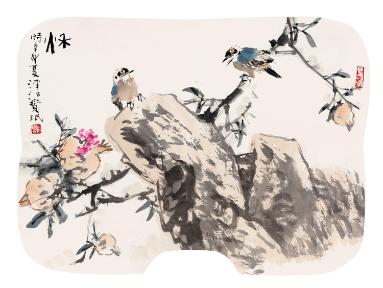 贾宝珉画作欣赏