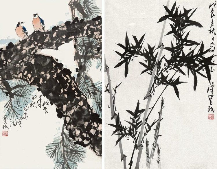 贾宝珉画作欣赏