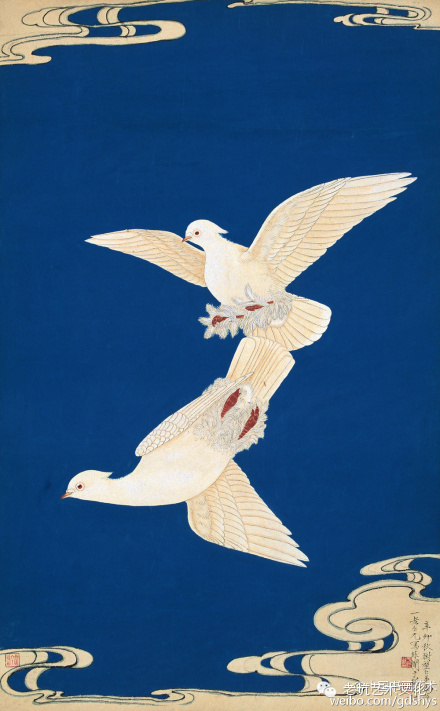 100幅国画鸽子太美了内附教程