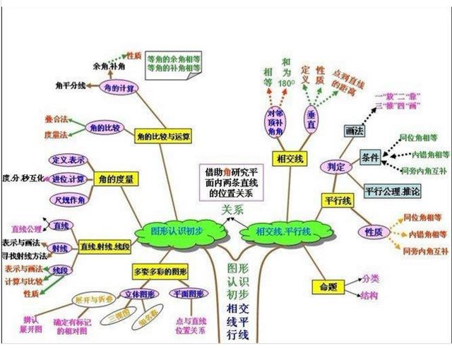 初中數學知識樹每天一張圖輕鬆梳理知識這就是我的複習課