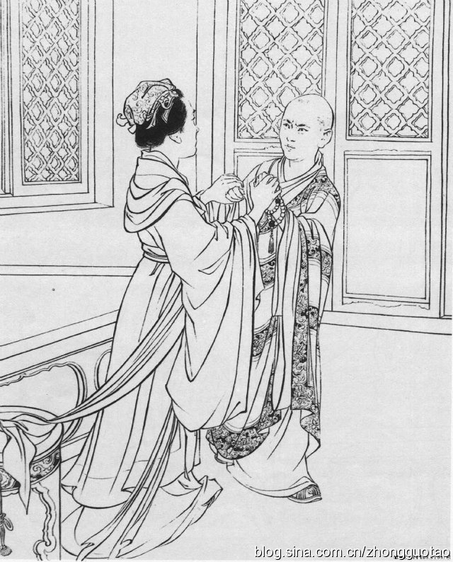 荣宝斋画谱《刘继卣经典白描》