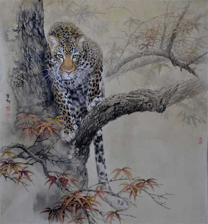 国画李喆工笔作品汇集4