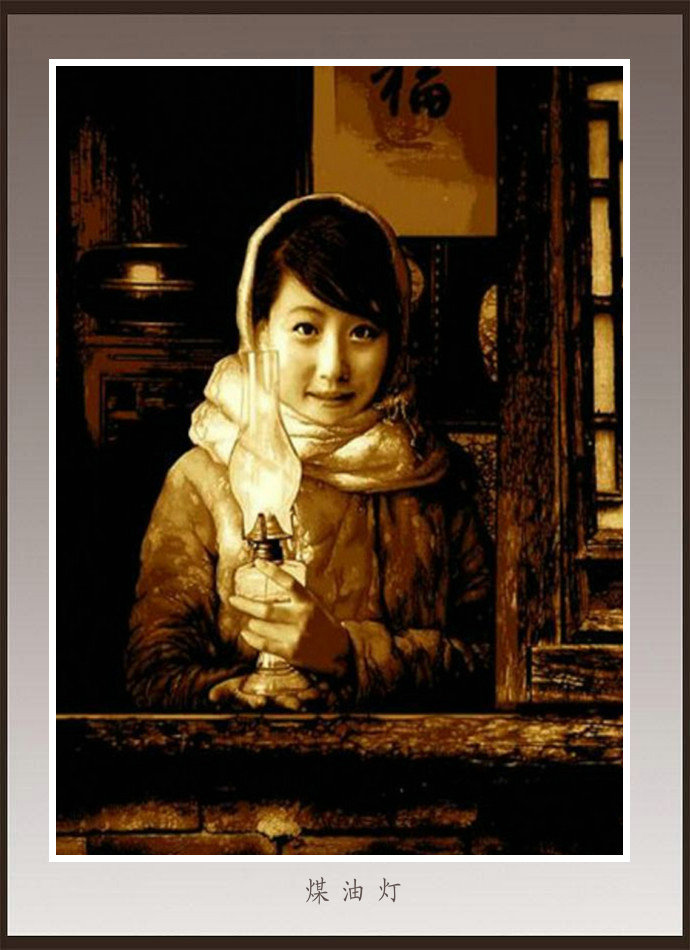 剪纸蓓蕾李闽新写实剪纸