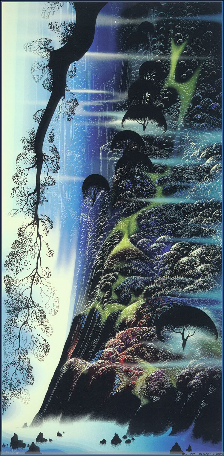 令人惊叹美国画家精美绝伦的装饰画太美了