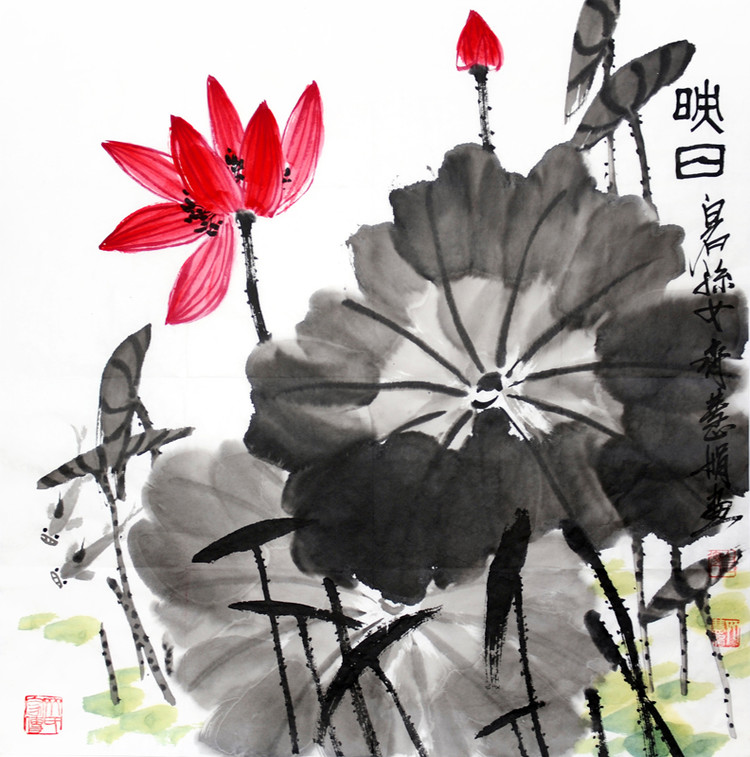 齐慧娟齐白石孙女的国画作品一