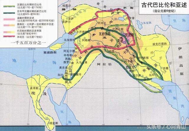 古代叙利亚地图图片