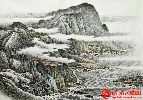 最亮丽的风景当代画家宫中奇山水画作品欣赏