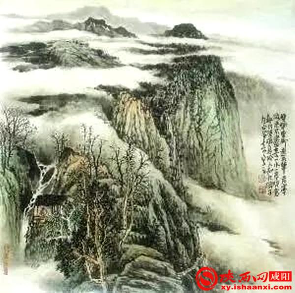 最亮丽的风景当代画家宫中奇山水画作品欣赏