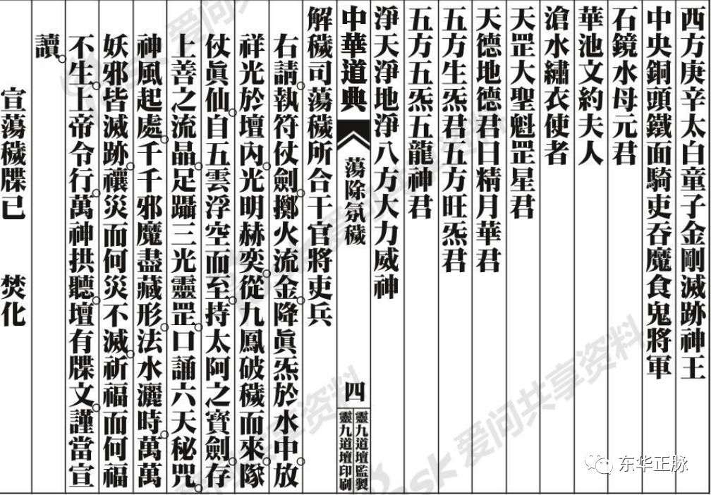 广成仪制荡秽科仪