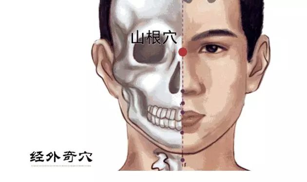 位置:位于鼻根,两目内骴中点连线处位置:位于外踝前侧约一寸的地方