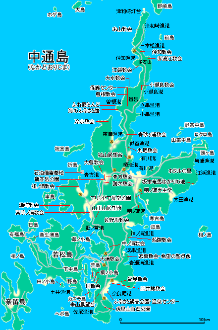 日本岛屿名称图片