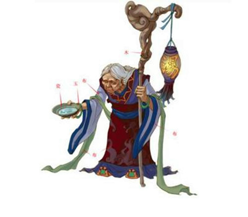 鬼门关黄泉路忘川河奈何桥孟婆汤三生石彼岸花的传说