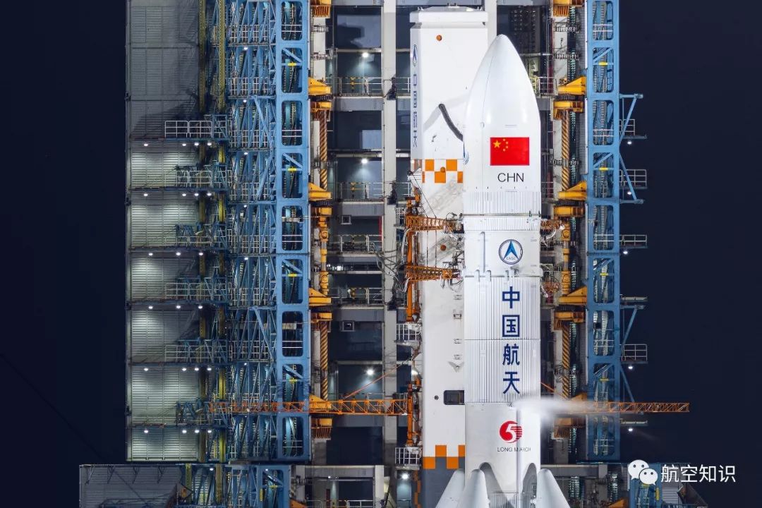 成功!"长五"发射现场高清大图来了!