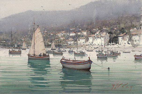 澳洲水彩画家约瑟夫水彩作品100幅