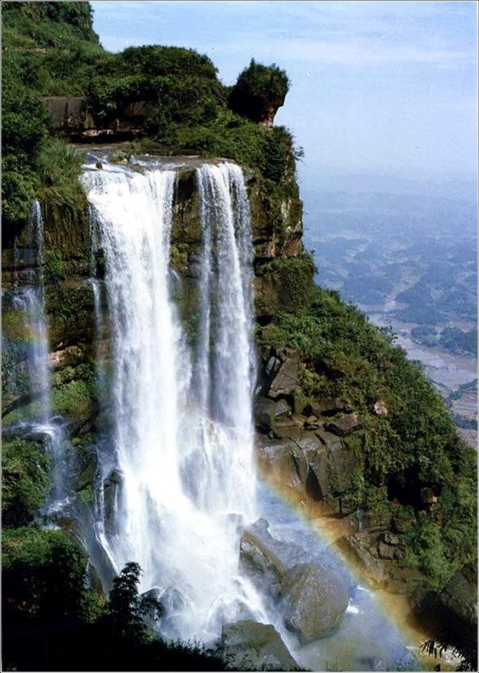 中国大瀑布前五名图片