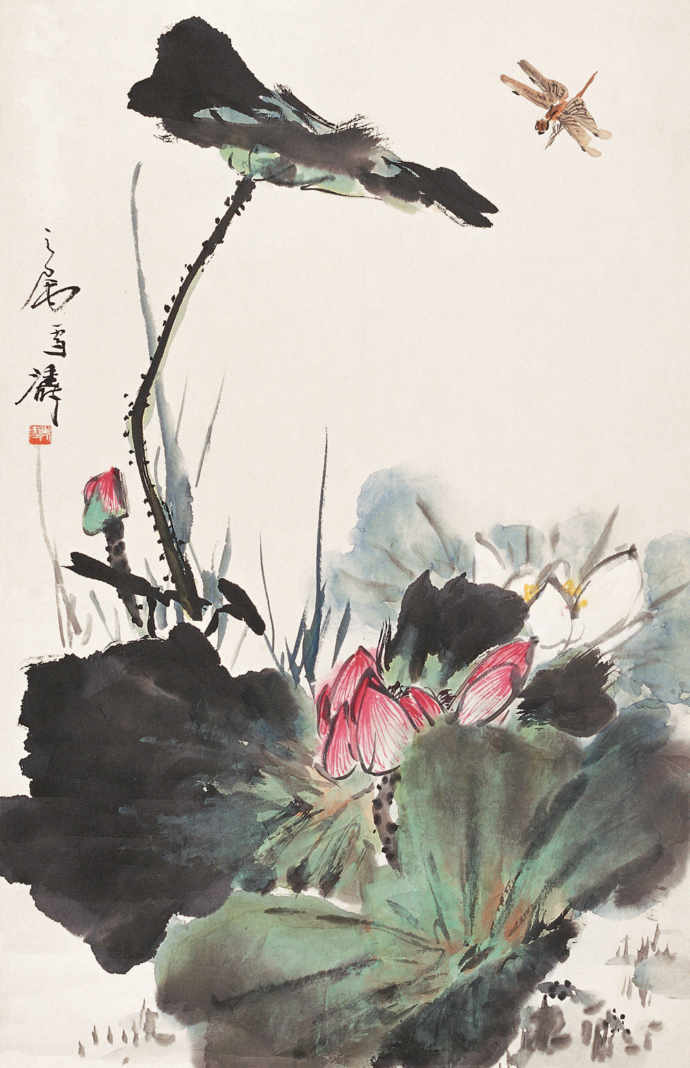 王雪涛,中国现代著名小写意花鸟画家.