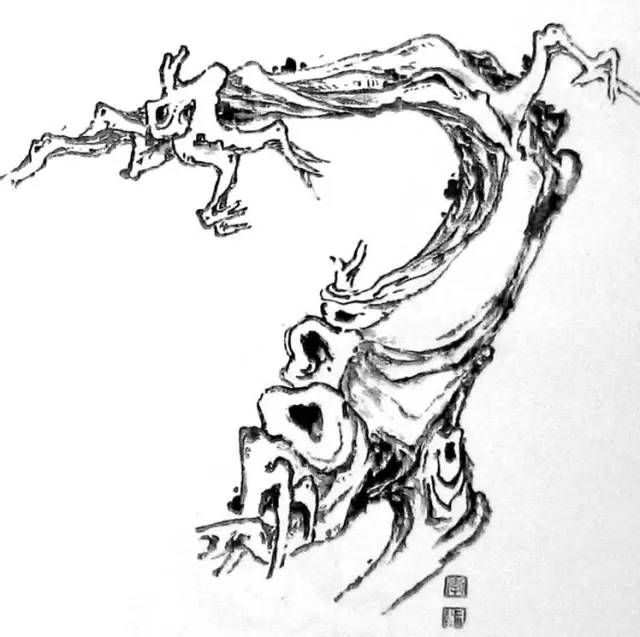 如何画出一棵生动的树1